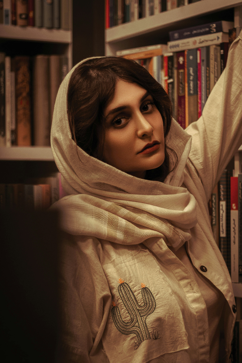 Elegant embroidered khaddar suit with warm winter fabric