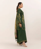 Sapphire Winter 2025 Dhanak embroidered 3pc suit with Pashmina wool shawl