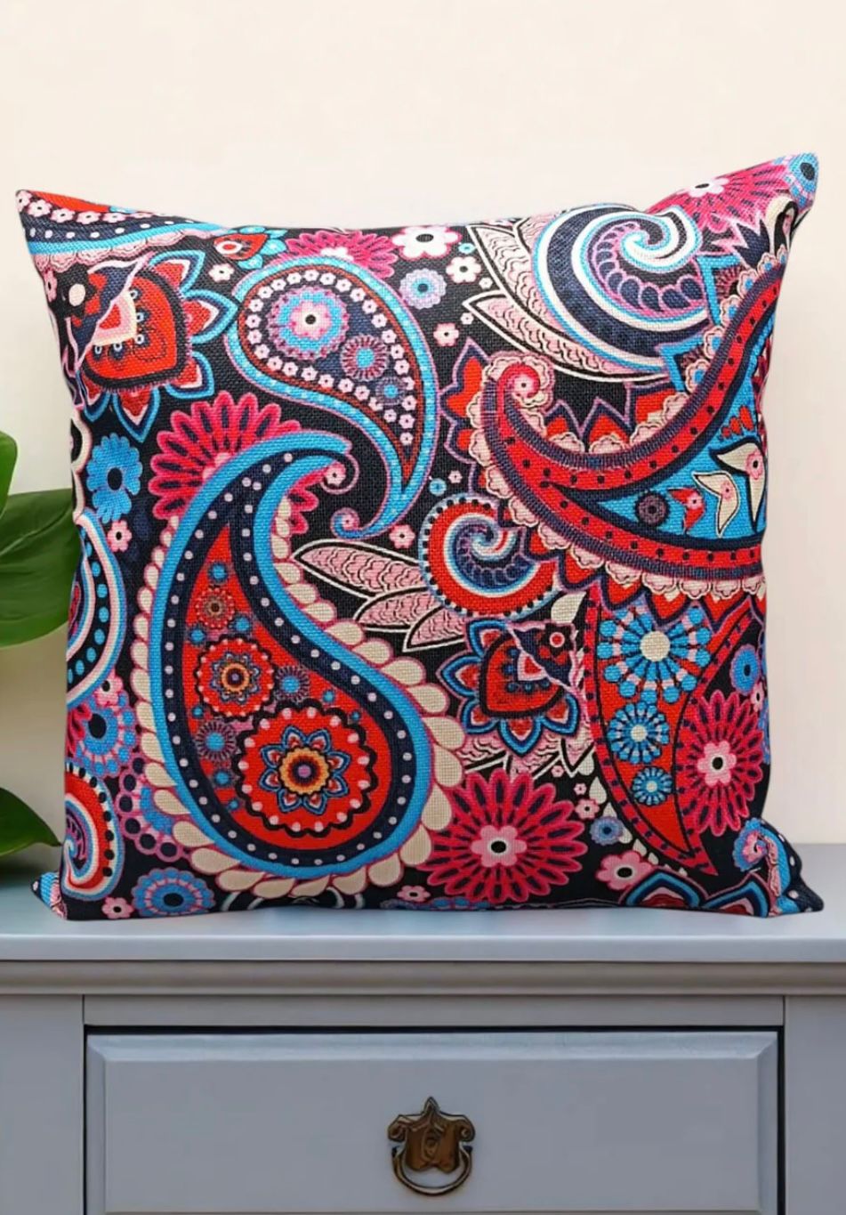 Printed Juut Multi Series Cushion Cover (16x16 in / 40x40 cm)
