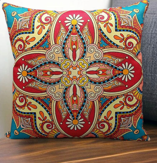 Printed Juut Multi Series Cushion Cover (16x16 in / 40x40 cm)