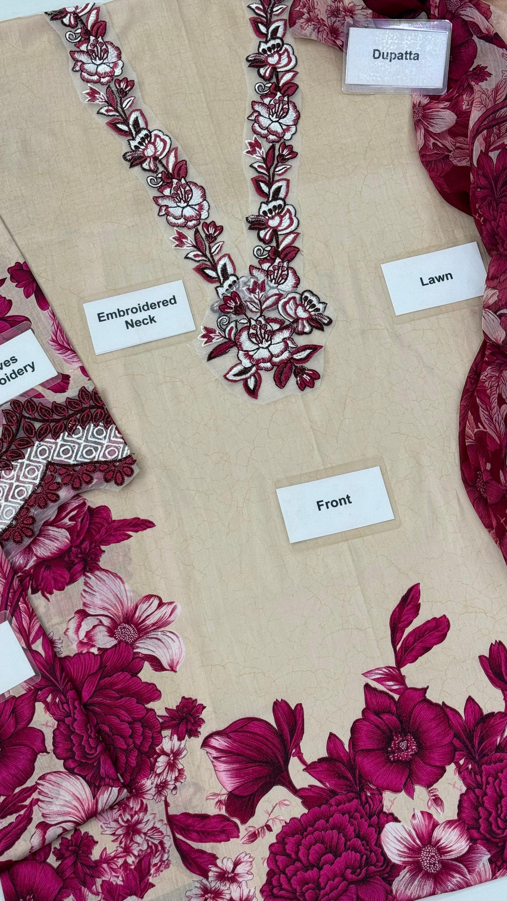 Lulusar Silk Collection 2025 – Digital Printed Shamooz Silk 3Pc Suit with shirt, trouser, and dupatta