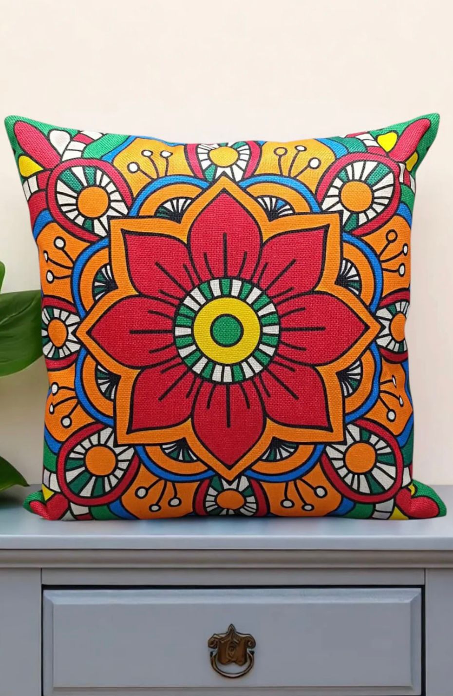 Printed Juut Multi Series Cushion Cover (16x16 in / 40x40 cm)