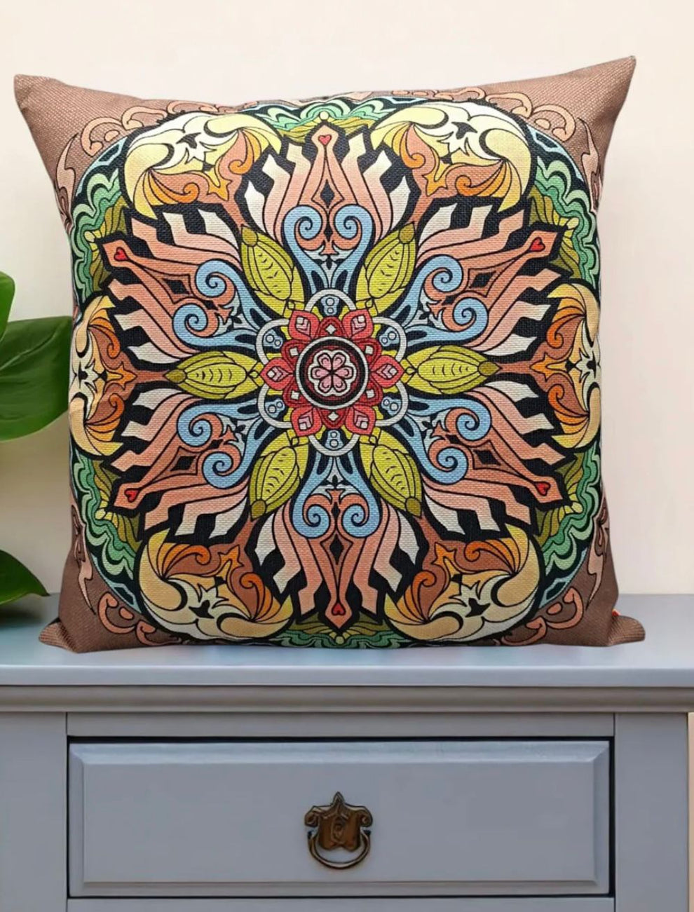 Printed Juut Multi Series Cushion Cover (16x16 in / 40x40 cm)
