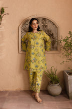 Lulusar Shamooz Silk unstitched 2PC dress with digital printed shirt & trouser – premium Shamooz silk fabric.