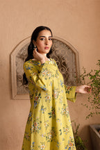 Lulusar Shamooz Silk unstitched 2PC dress with digital printed shirt & trouser – premium Shamooz silk fabric.