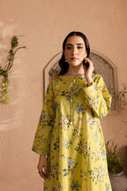 Lulusar Shamooz Silk unstitched 2PC dress with digital printed shirt & trouser – premium Shamooz silk fabric.