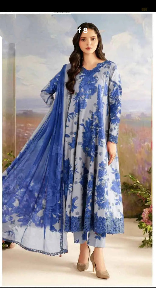 IZNIK Printed Linen 3-Piece