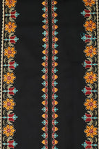 Bareeze unstitched Dhanak embroidered 3-piece suit with elegant embroidery and embroidered sh