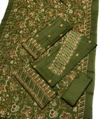 Bareeze 23165 Luxury Embroidered 3pc Airjet Dhanak Suit – Heavy Embroidered Front, Neck Patch, Sleeves, Kashmiri Shawl & Dyed Trouser.