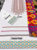 Sapphire Dhanak Embroidered 3PC with Wool Shawl – Winter Collection 2025
