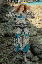 Lulusar Shamooz Silk Digital Printed 3Piece Suit