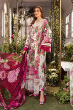 Maria B Khaddar Collection – Fine Quality Soft Khaddar 3Pc Suit with embroidered shirt, trouser, and printed shawl