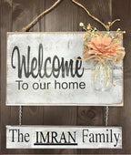 Customized MDF wall hanging, 12x12 inch, 4 mm thickness, high-resolution waterproof digital print, simple and easy to hang.
