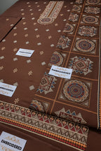 Bareeze Dhanak Embroidered 3Pc Suit | Premium Winter Collection