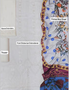 Zara Shahjahan Dhanak 3PC embroidered suit with wool shawl and dyed trouser – Winter 2025 collection.