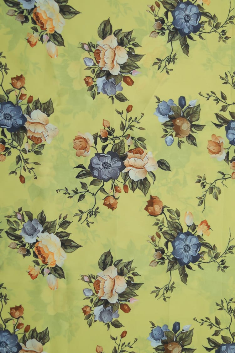 Lulusar Shamooz Silk unstitched 2PC dress with digital printed shirt & trouser – premium Shamooz silk fabric.