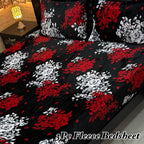 Cozy Floral Fleece Bedding Set