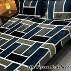 Cozy Checkered Fleece Bedsheet
3Pc Soft Fleece Bedsheet – King Size
