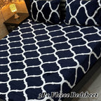 Cozy Checkered Fleece Bedsheet
3Pc Soft Fleece Bedsheet – King Size
