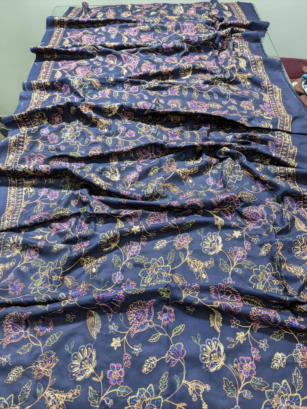 Motif Dhanak Embroidered 3PC | Premium Winter Collection