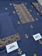 Motif Dhanak Embroidered 3PC | Premium Winter Collection