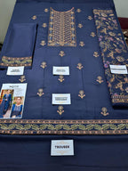 Motif Dhanak Embroidered 3PC | Premium Winter Collection