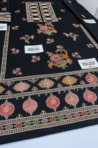 Bareeze Dhanak Embroidered 3-Piece Suit with Heavy Embroidery Shawl