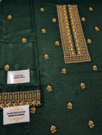 Bareeze Dhanak Embroidered 3Pc Suit | Premium Winter Collection