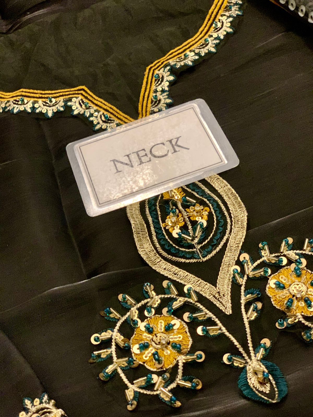 Elara Lava Silk Luxury 3Pc Unstitched Suit | Elegant Adda Work | ELARA Collection