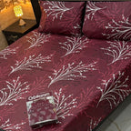 Gift Pack Bedsheet | Alkaram Cotton Mix | King Size 3Pc Set