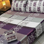 Gift Pack Bedsheet | Alkaram Cotton Mix | King Size 3Pc Set