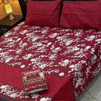 Gift Pack Bedsheet | Alkaram Cotton Mix | King Size 3Pc Set