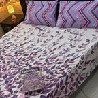 Gift Pack Bedsheet | Alkaram Cotton Mix | King Size 3Pc Set