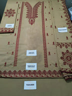 Maria B Dhanak Embroidered 3Piece