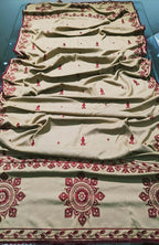 Maria B Dhanak Embroidered 3Piece