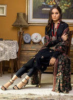 Gul Ahmed Dhanak Embroidered 3Piece Suit | Premium Winter Collection