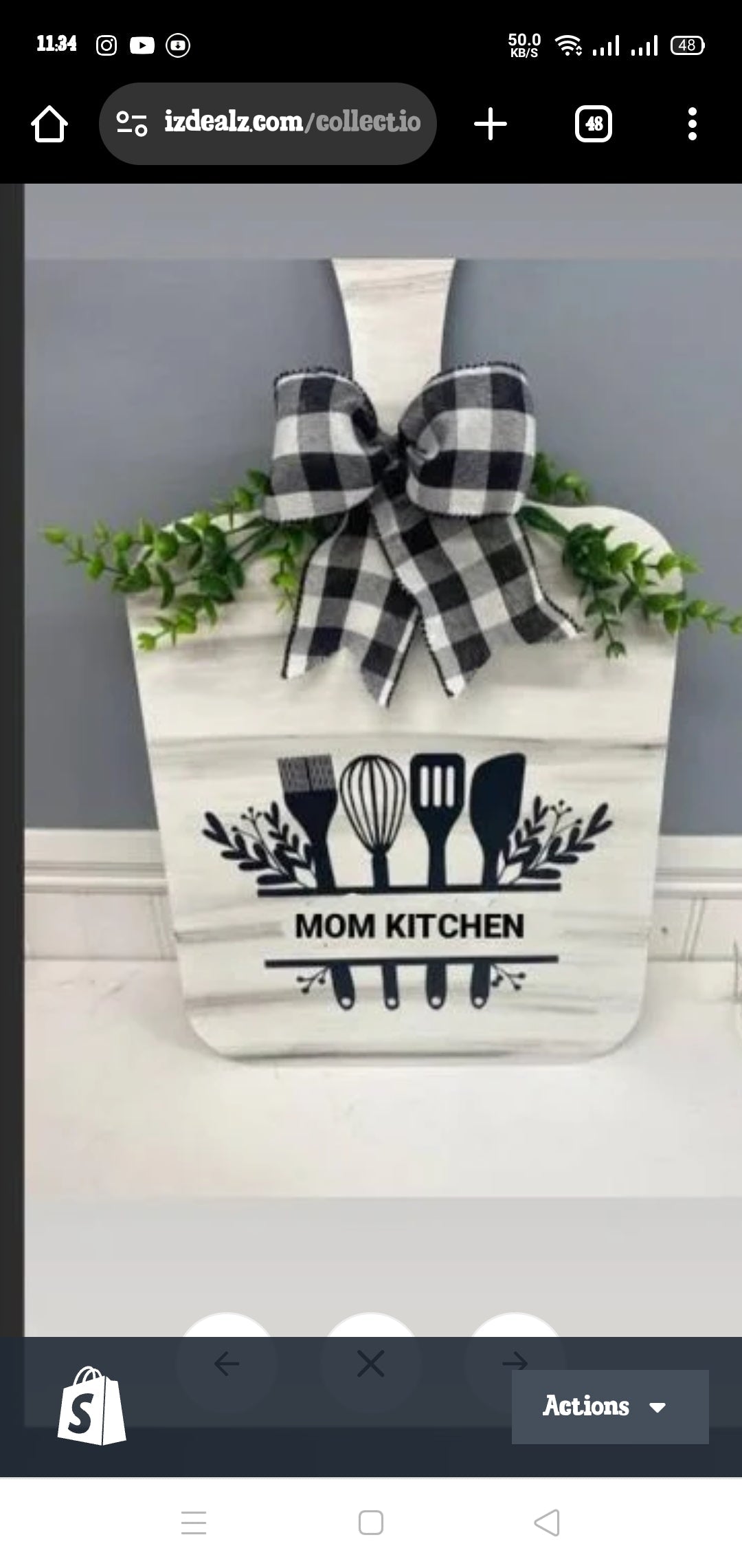 Kitchen Wall Hanging – MDF Waterproof Digital Print