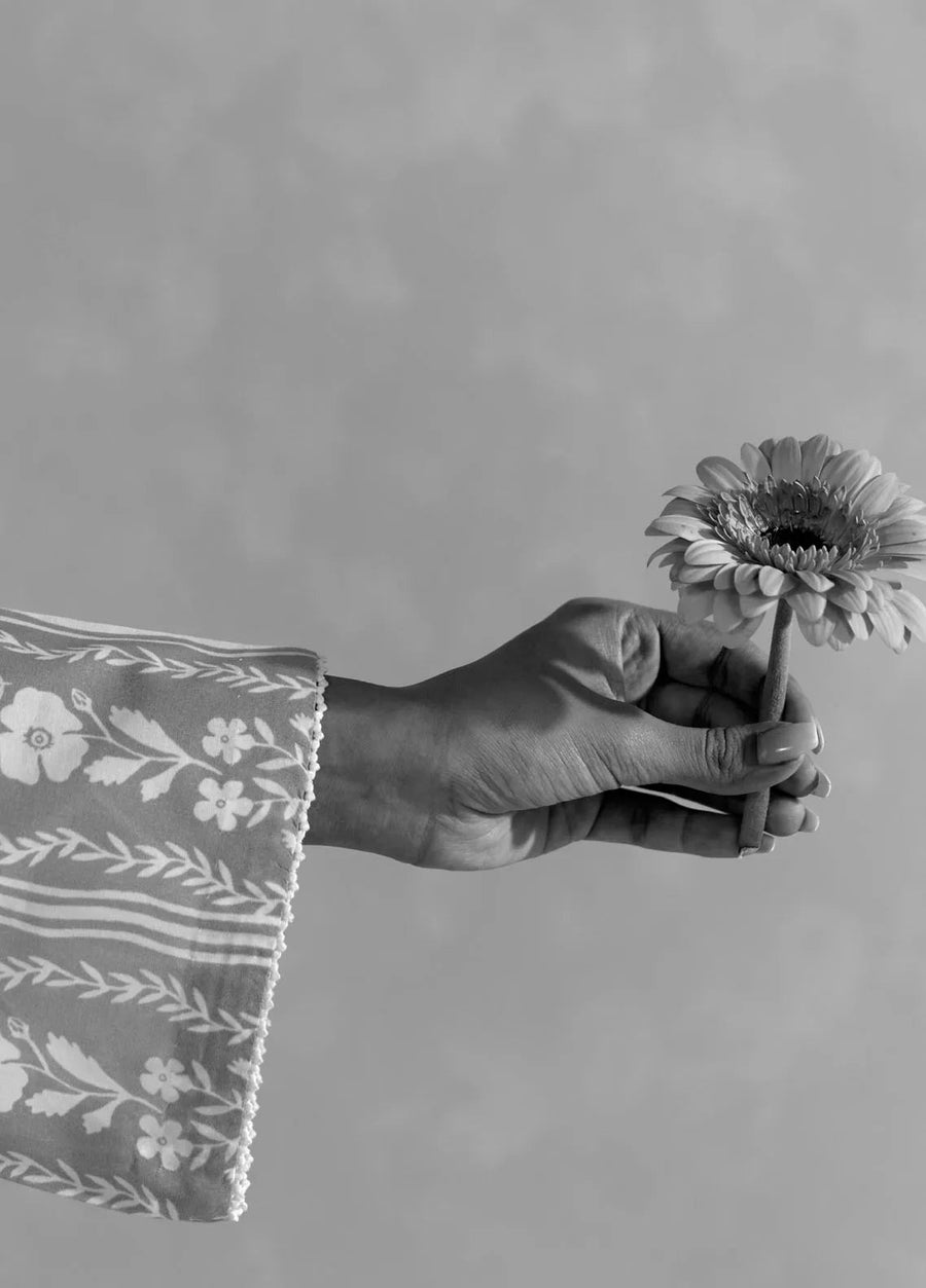 Coco by Zara Shahjahan 3PC unstitched silk suit with embroidered neck patch, digital print dupatta, and silk digital printed front, back & sleeves.