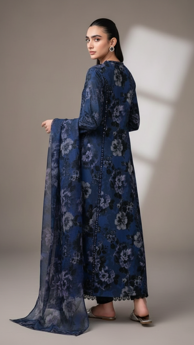 Sapphire Digital Printed Khaddar 3-Piece