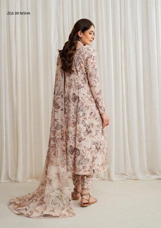 Maria B Digital Printed Khaddar 3Piece